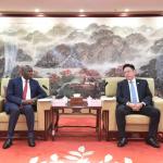 The Consul General of the Republic of Kenya Amb. James Muhati Buyekane, paid a courtesy visit to Mr. Chen, President of the China Council for the Promotion of International Trade (CCPIT), Guangdong province at CCPIT offices.