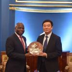 he Consul General of the Republic of Kenya Amb. James Muhati Buyekane paid a courtesy visit to Mr. Ma Wenfeng, Director General of the Foreign Affairs Office of the People’s Government of Guangdong Province.